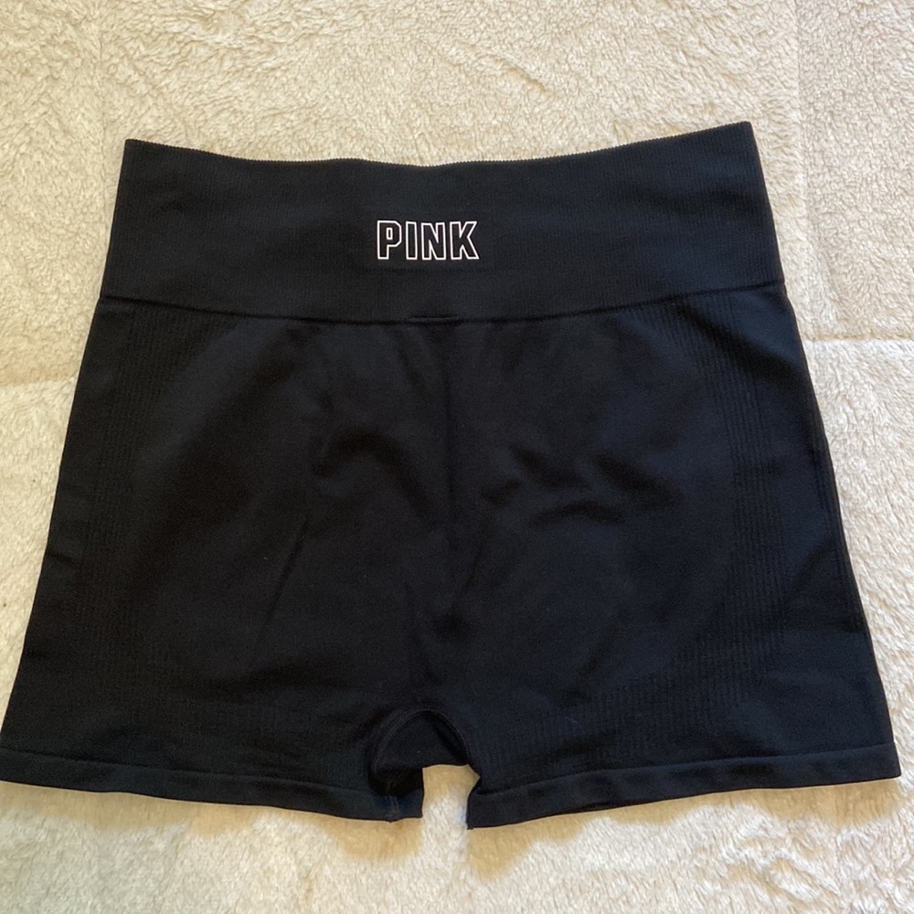 Pink Sport athletic booty shorts size large